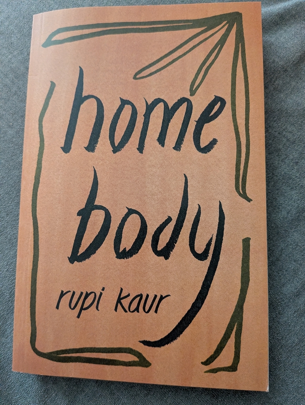 Home Body by rupi kaur Poetry Book Softcover New Simon And Schuster New